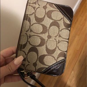 Coach wristlet